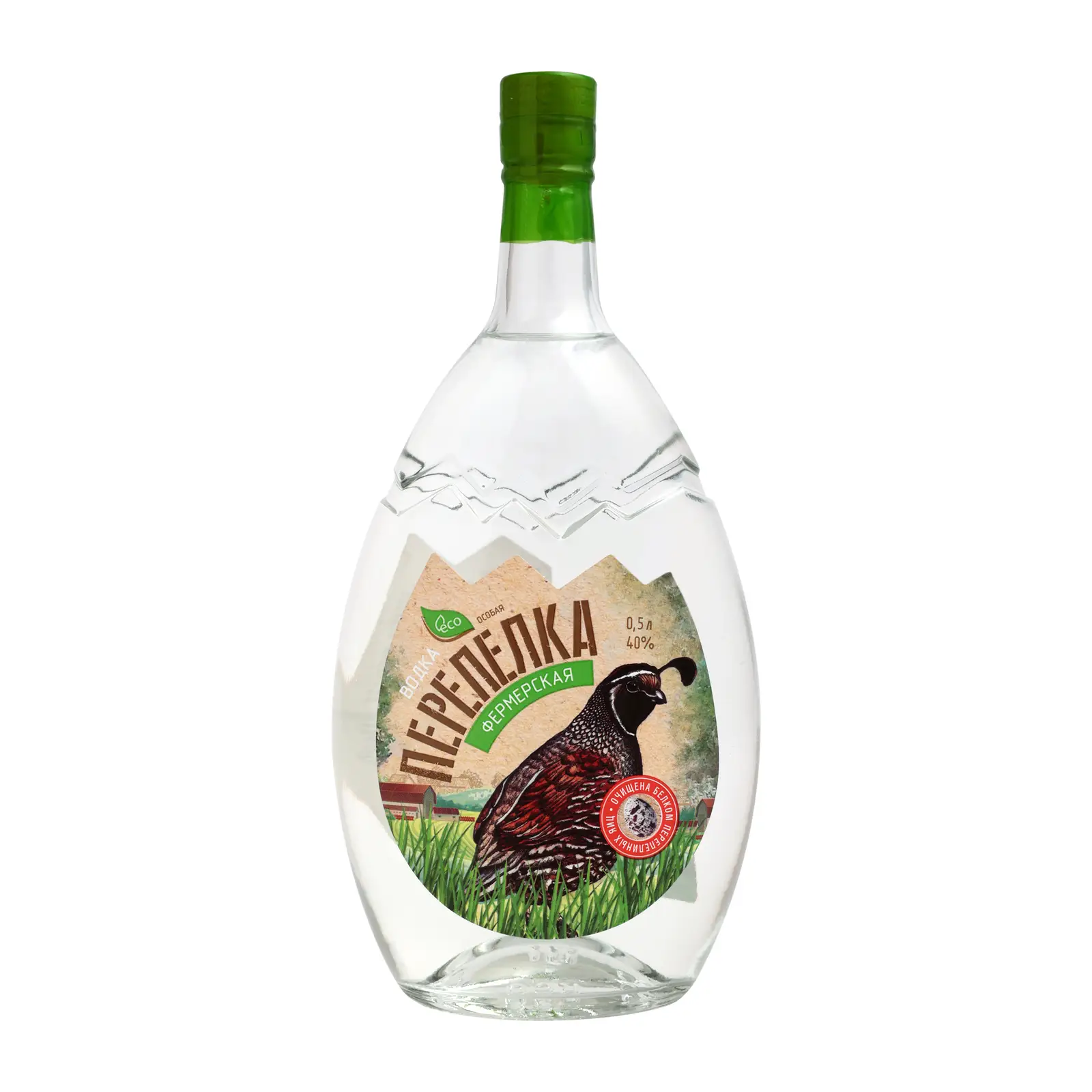 Изображение товара Водка Перепелка Фермерская особая 40% 500мл