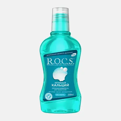 Ополаскиватель для полости рта R.O.C.S. Активный кальций 250мл