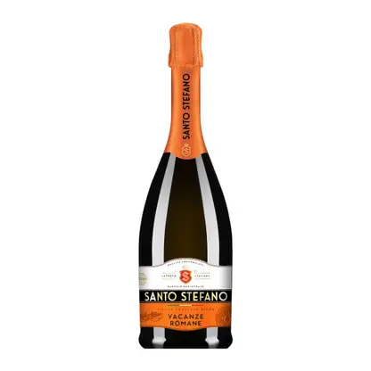 Белое вино игристое полусладкое Santo Stefano Римские Каникулы 7% 750мл