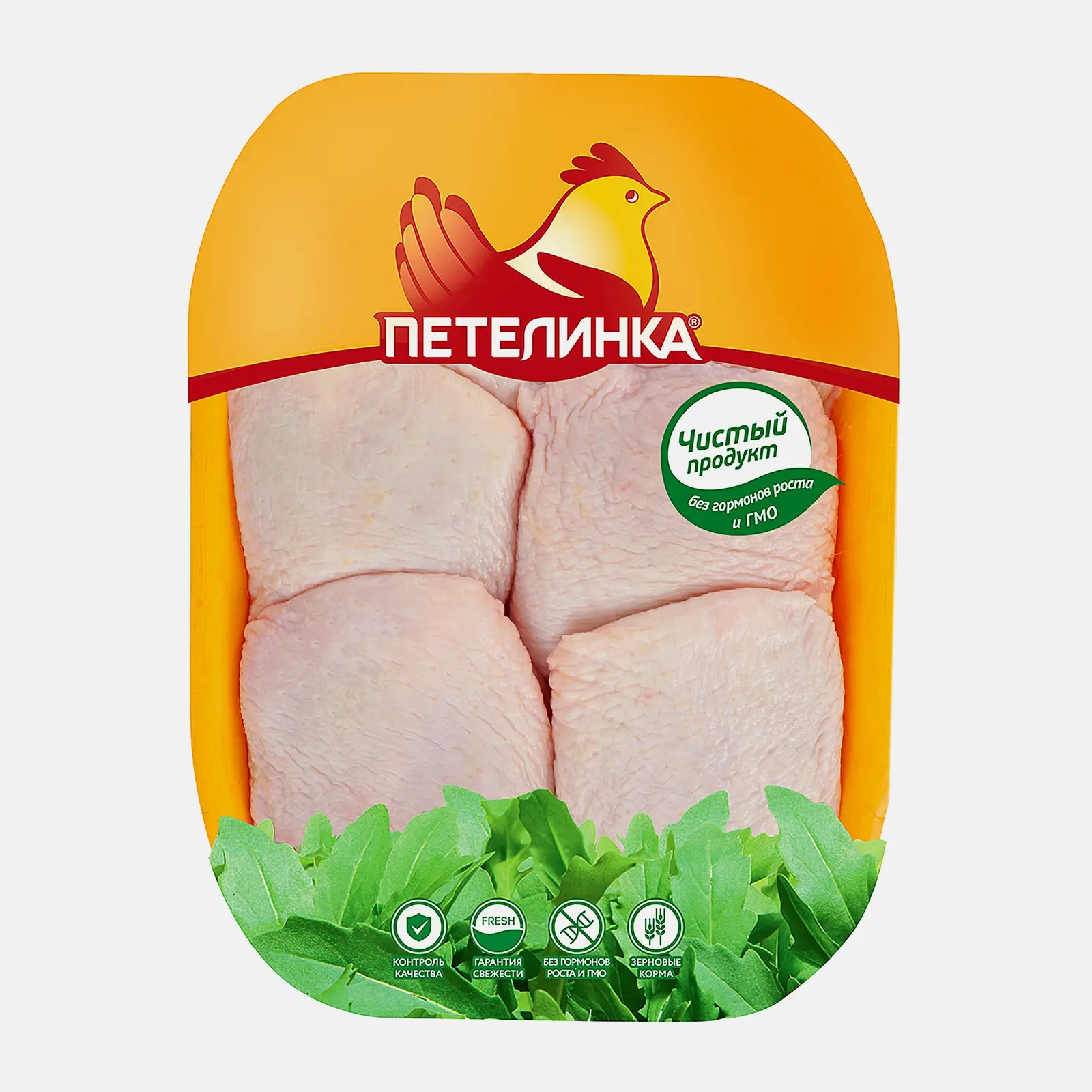 Изображение товара Бедро цыпленка-бройлера Петелинка охлажденное 0.9 кг