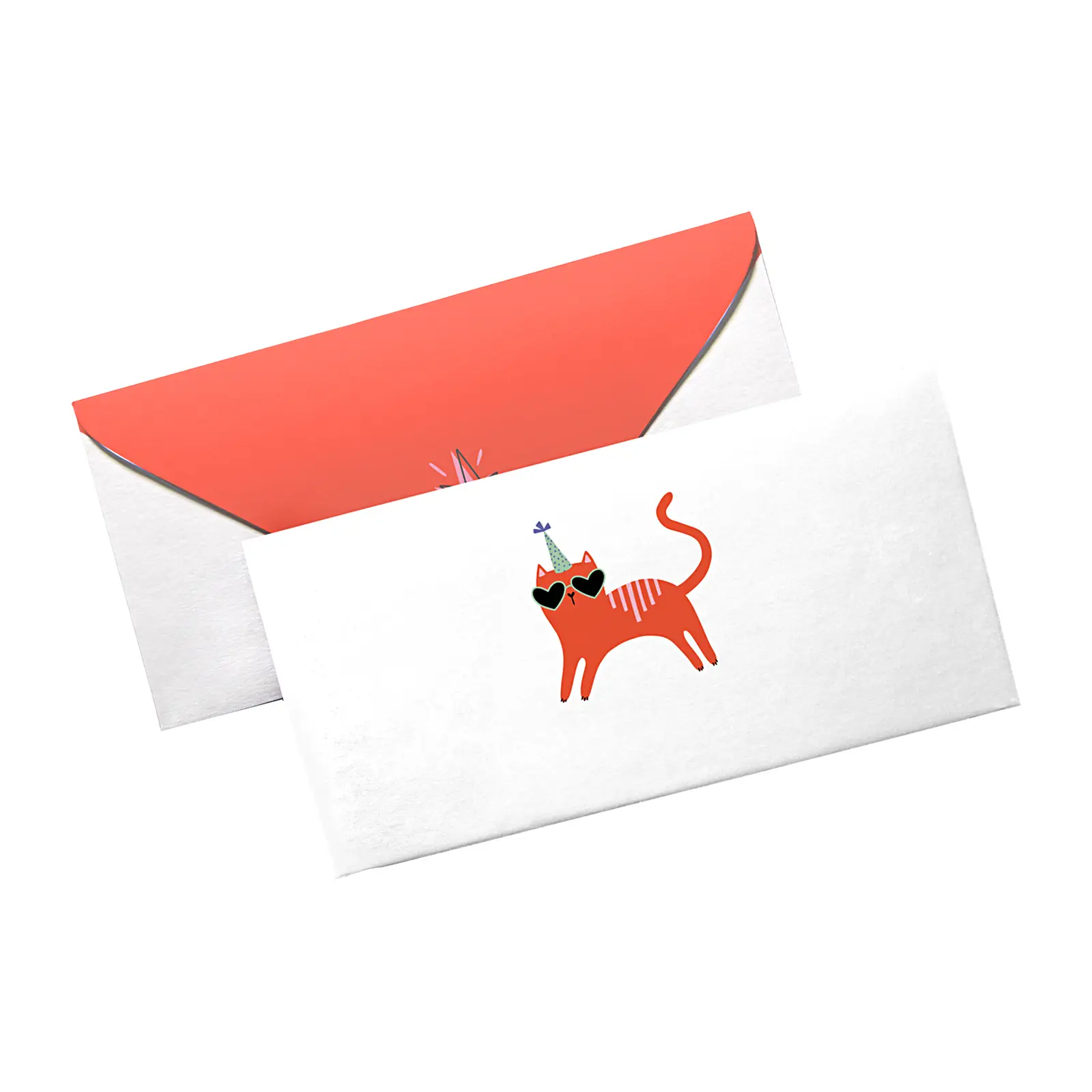 Изображение товара Конверт для денег с тиснением Art Happy пластиковый в ассортименте