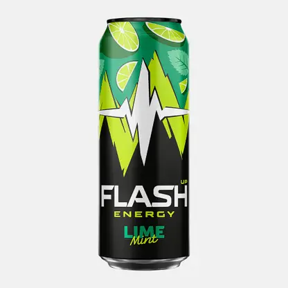 Энергетический напиток Flash Up Energy Мятный Лайм 450мл