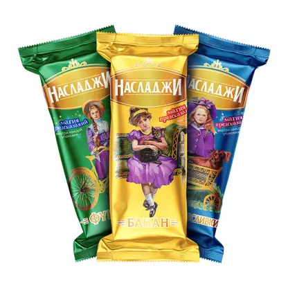 Изображение товара Шоколадные конфеты с пралине Ассорти Насладжи