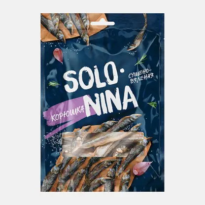 Корюшка Solo Nina Европейская сушеная 40г