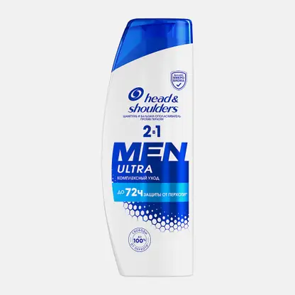 Шампунь и бальзам-ополаскиватель против перхоти 2в1 Комплексный уход Head&Shoulders 360мл