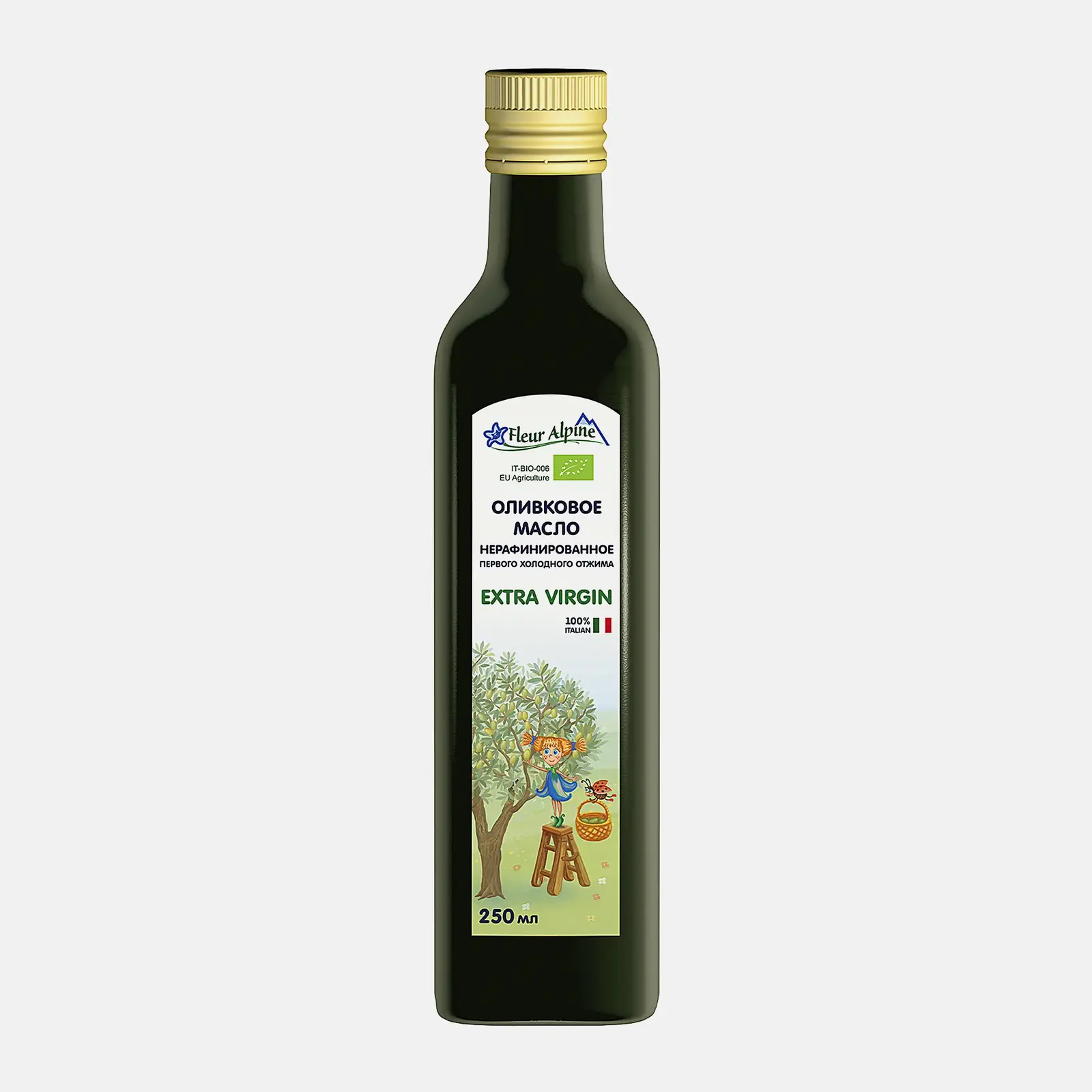 Оливковое масло первого холодного отжима Fleur Alpine Extra Virgin 250 мл