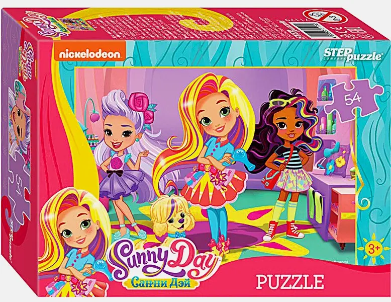 Изображение товара Пазлы Степ Пазл 54 элемента 6.5*9*2.5см 35г