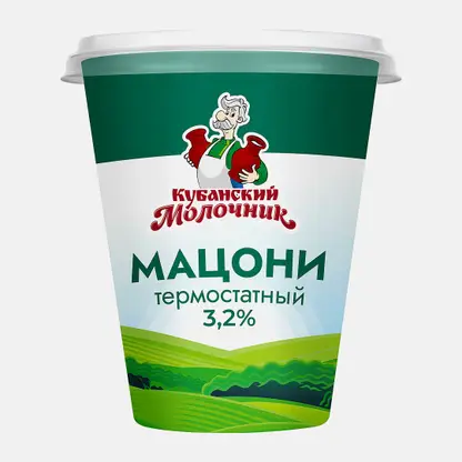 Мацони Кубанский молочник 3.2% 260г