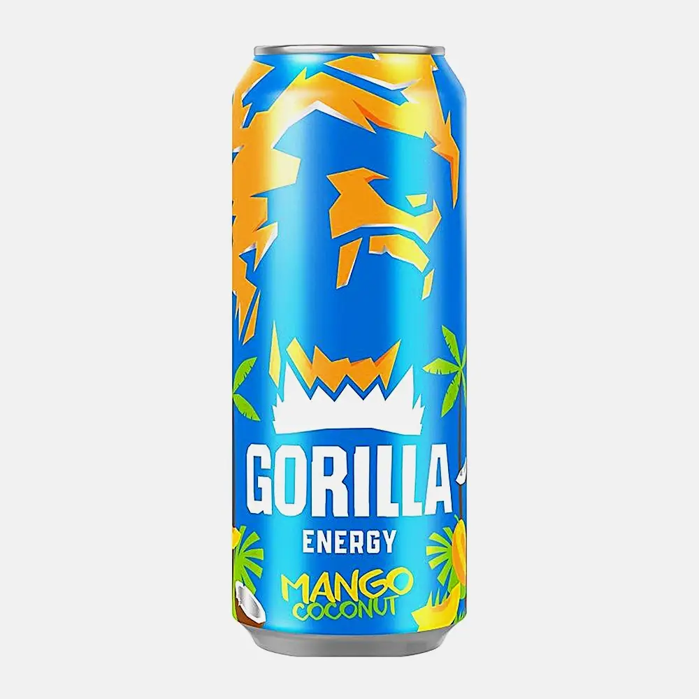 Изображение товара Напиток энергетический Gorilla Mango 450мл