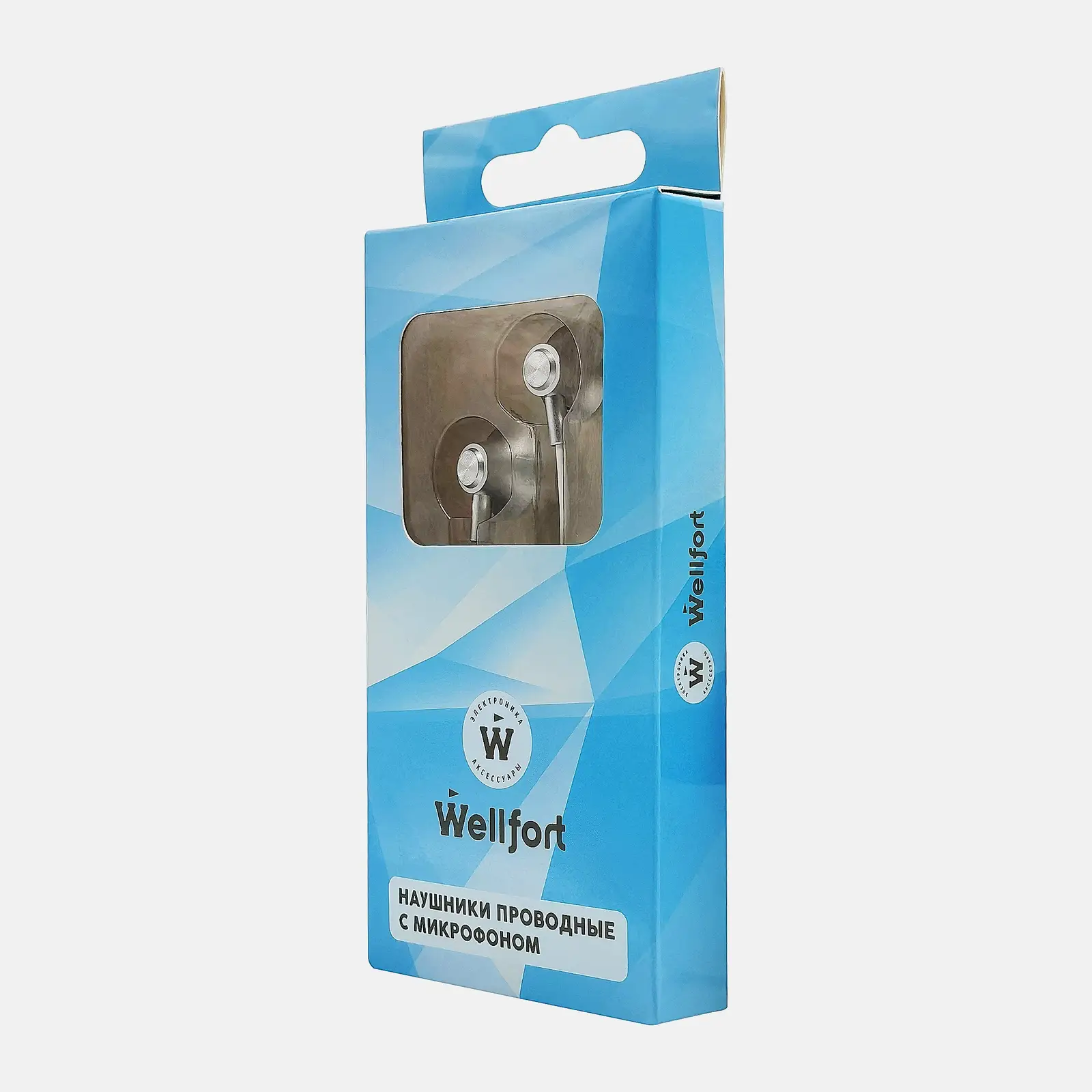 Проводные наушники с микрофоном Wellfort - фото 2