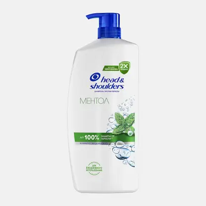 Шампунь для волос Head & Shoulders против перхоти ментол 800мл