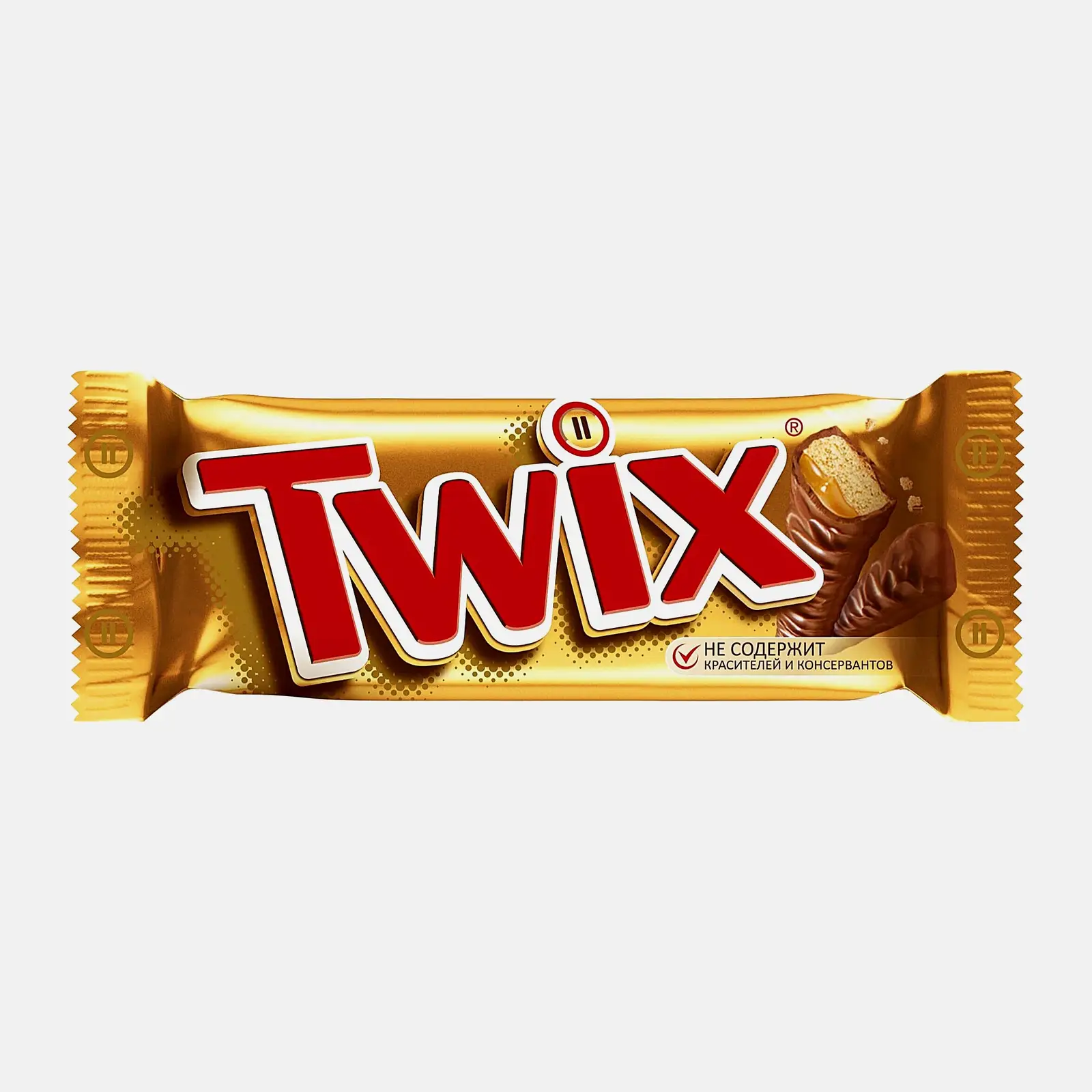 Изображение товара Шоколадный батончик с карамелью Twix 55-58г