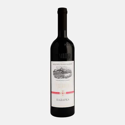 Вино Vino Zupa Брояница Кадарка красное полусладкое 12% 750мл