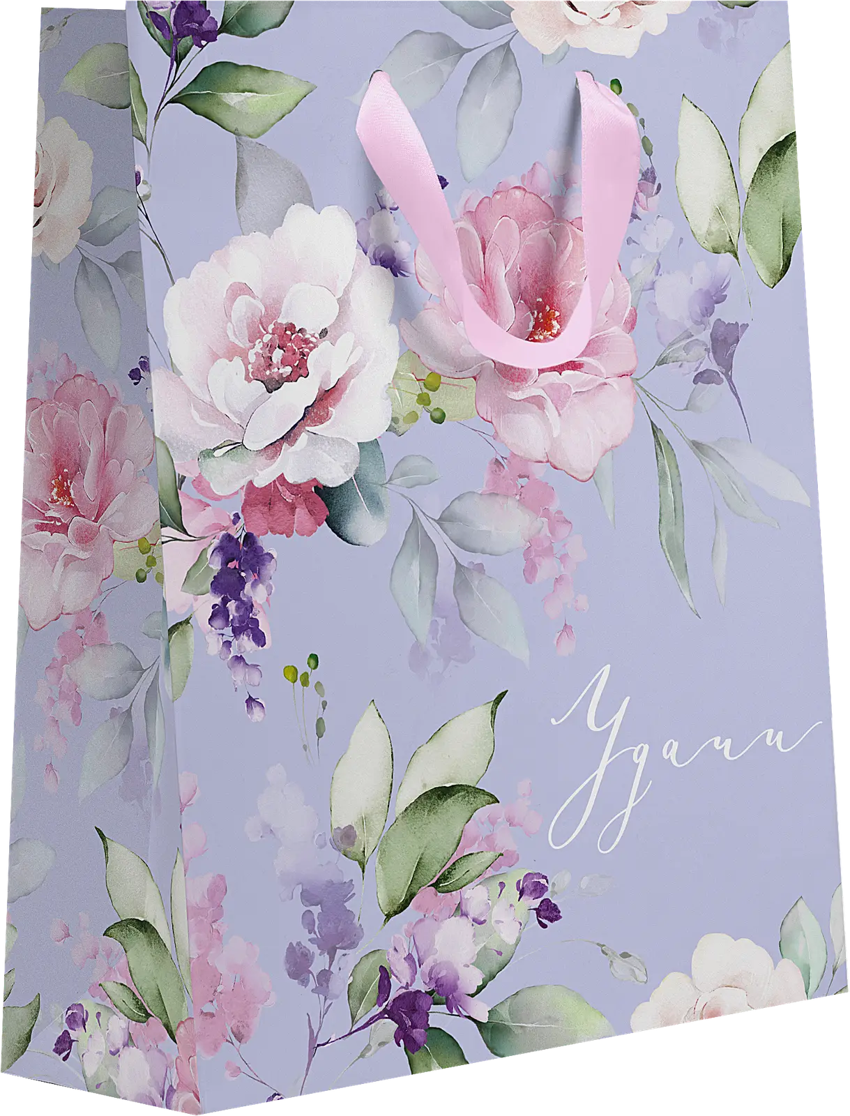 Пакет Пакетико матовая ламинация LV Прованс 31.5*25.5*11см в ассортименте