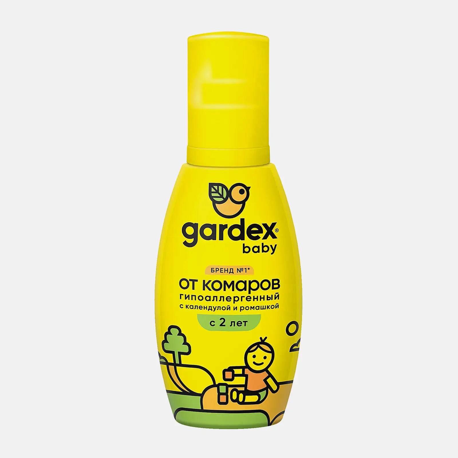 Спрей от комаров Gardex для детей с 2-х лет 100мл Спрей от комаров Gardex для детей с 2-х лет 100мл
