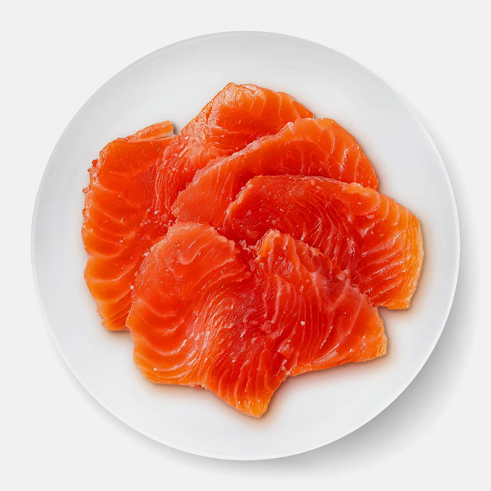 Изображение товара Форель морская слабосоленая филе-ломтики 100г