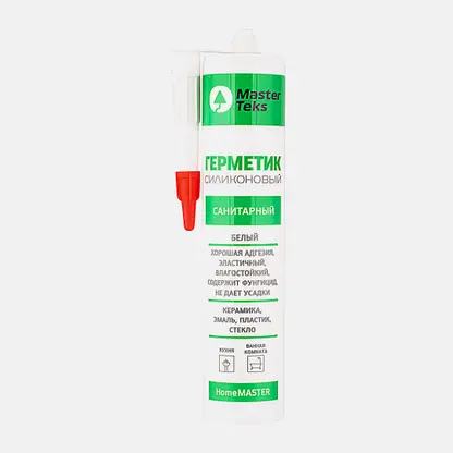 Герметик Xflex Master Teks силиконовый санитарный белый 260мл