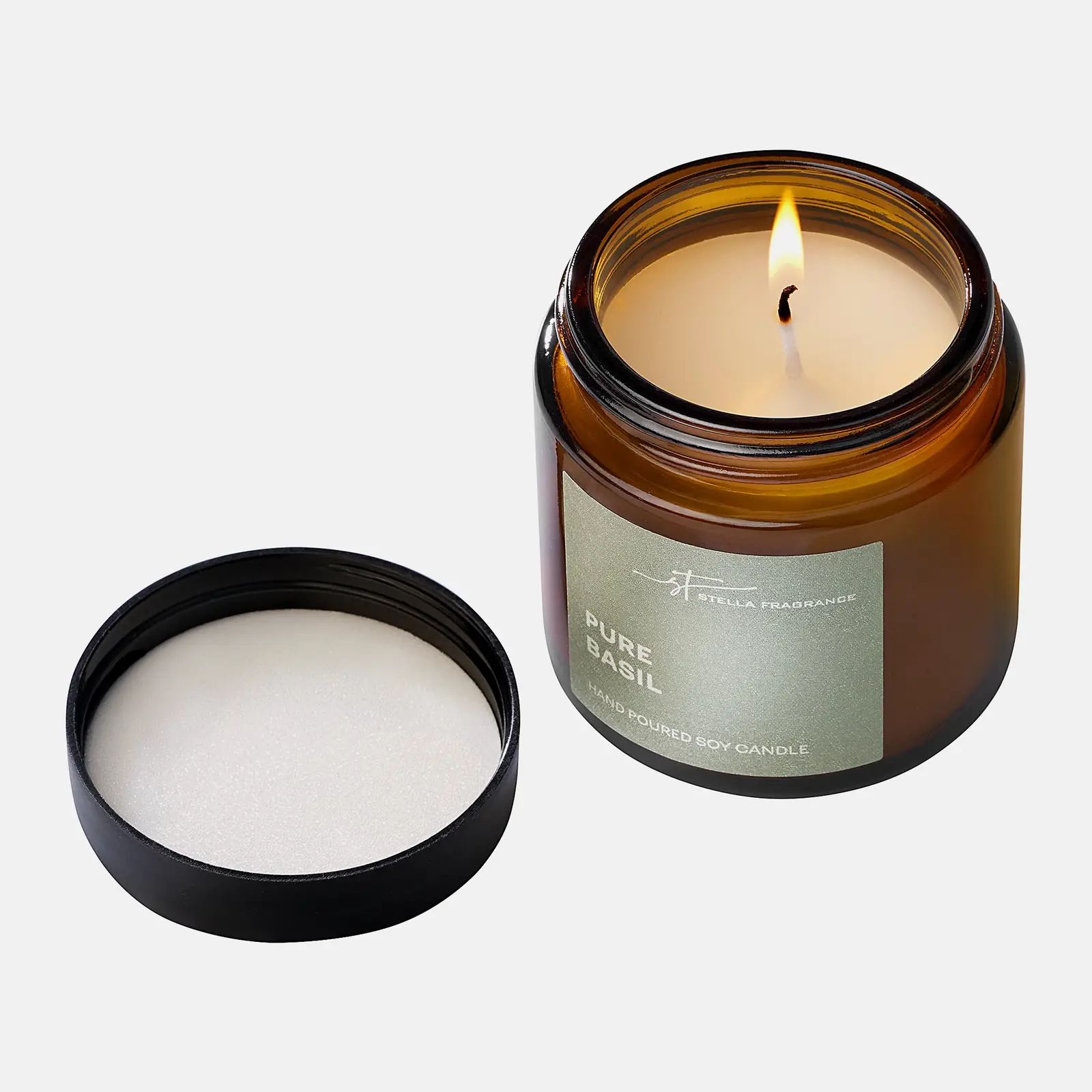 Свеча Pure Basil Stella Fragrance 90г - фото 2