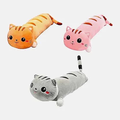 Мягкая игрушка кот-батон в ассортименте