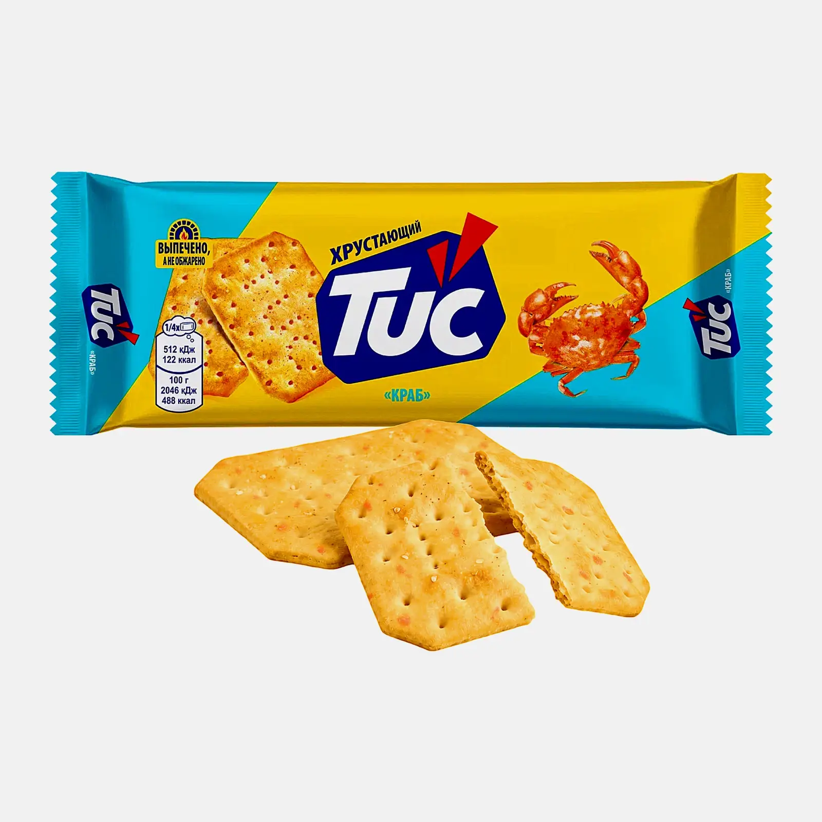 Крекер со вкусом краба Tuc 100г Крекер со вкусом краба Tuc 100г
