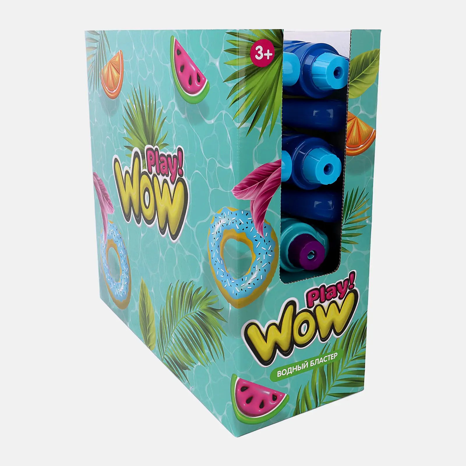 Игровой водный бластер Wowplay! 35см 600мл в ассортименте - фото 3