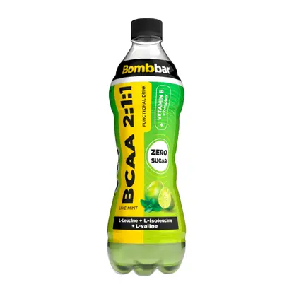 Изображение товара Напиток со вкусом лайм-мята BCAA Bombbar 500мл