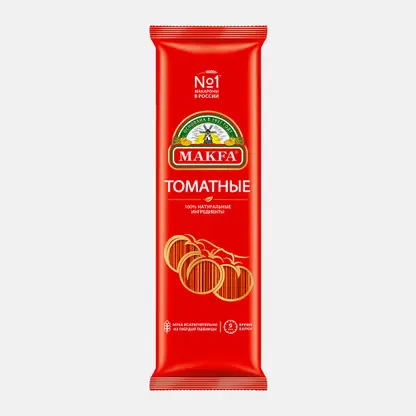Спагетти Makfa томатные 500г