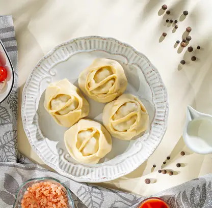 Изображение товара Манты с мясом М Кухня 240г