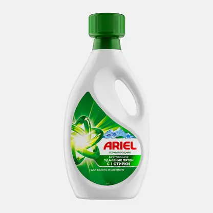 Жидкий гель для стирки Горный родник Ariel 1.8л