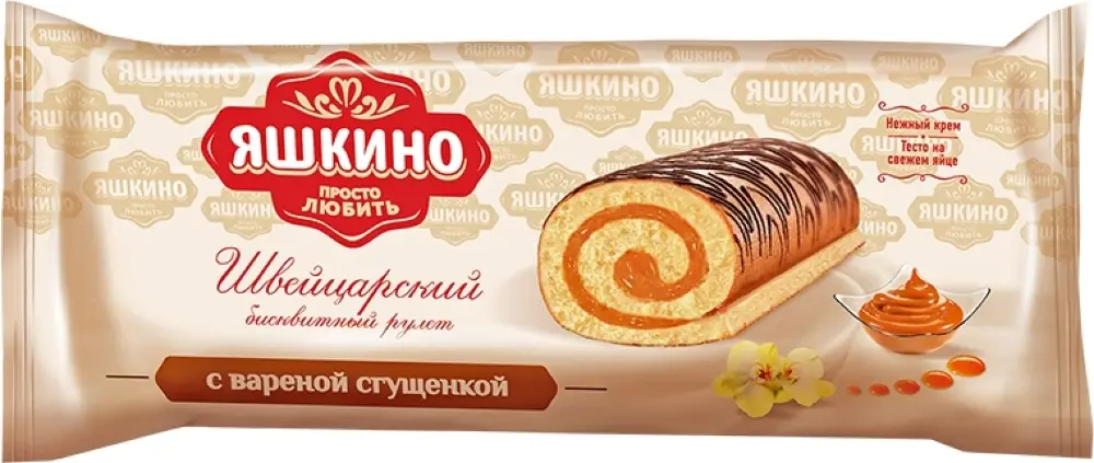 Рулет бисквитный 🥫 рецепт теста из сгущенки