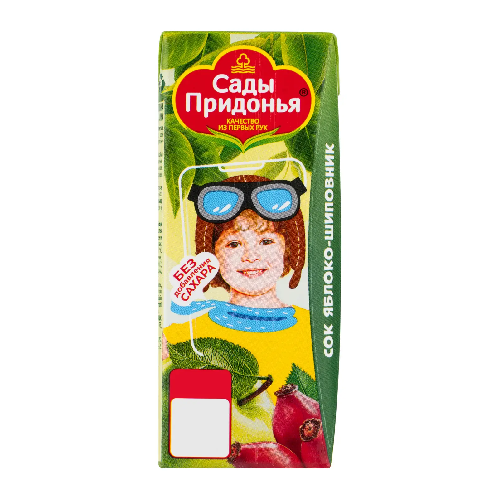 Изображение товара Сок Сады Придонья Яблоко-шиповник 200мл