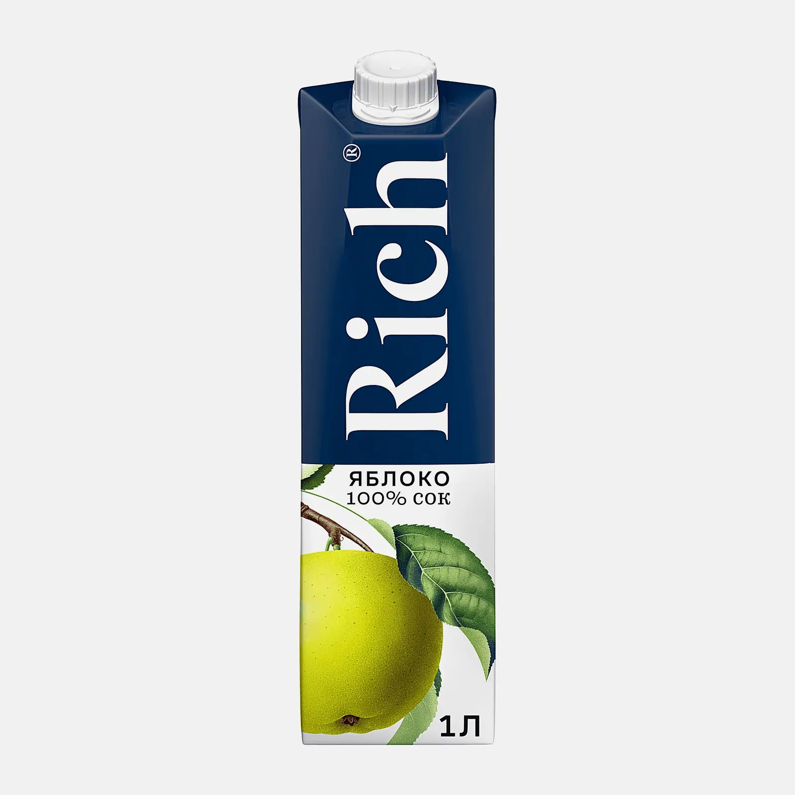 Яблочный сок Rich 1л