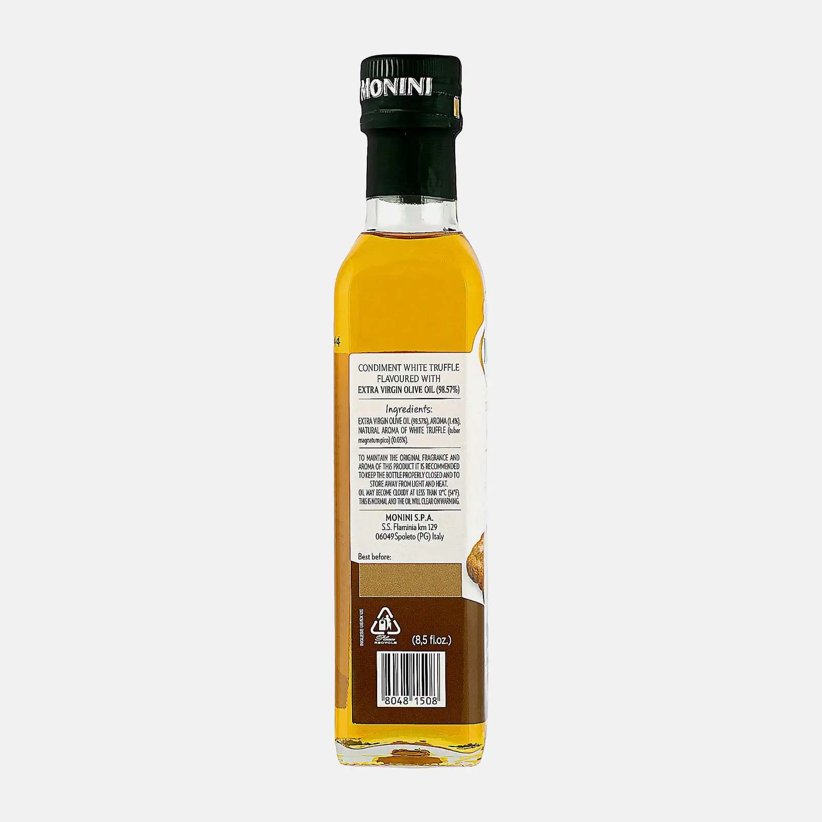 Масло оливковое Monini Extra Virgin с ароматом трюфеля 250мл - фото 2