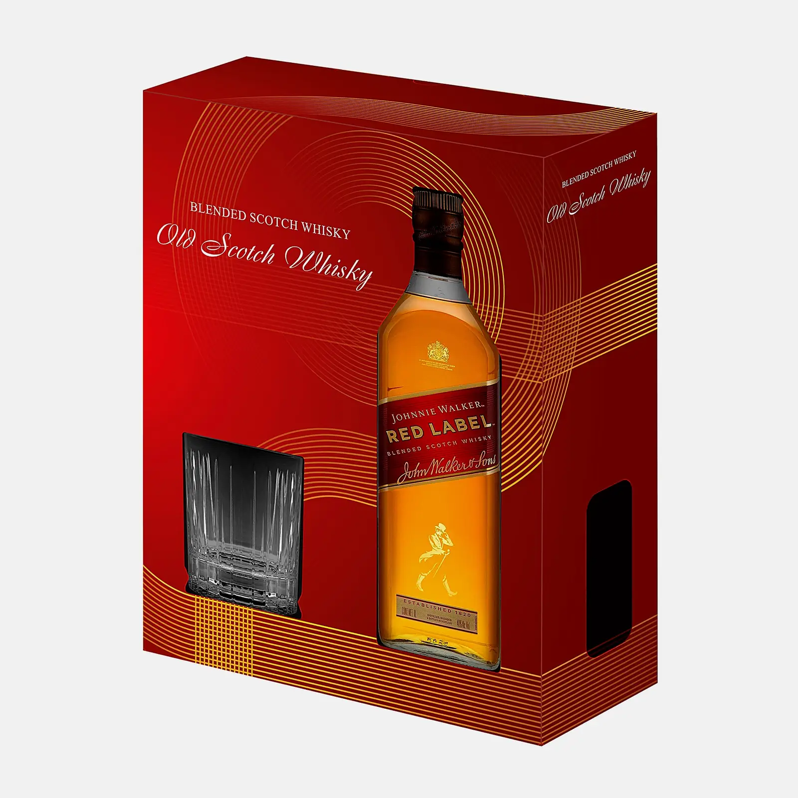 Виски Johnnie Walker Red Label 40% 700мл + стакан Виски Johnnie Walker Red Label 40% 700мл + стакан