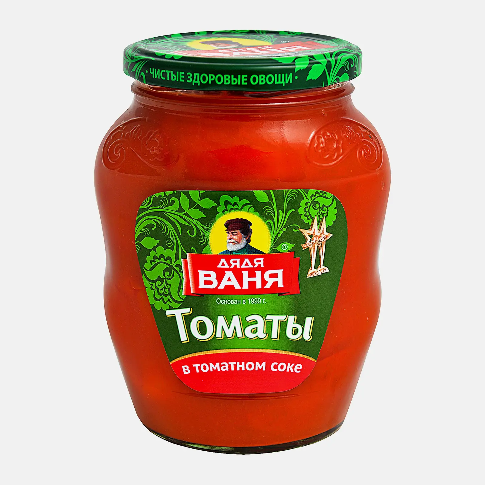 Изображение товара Томат в томатном соке Дядя Ваня 680г натуральный продукт