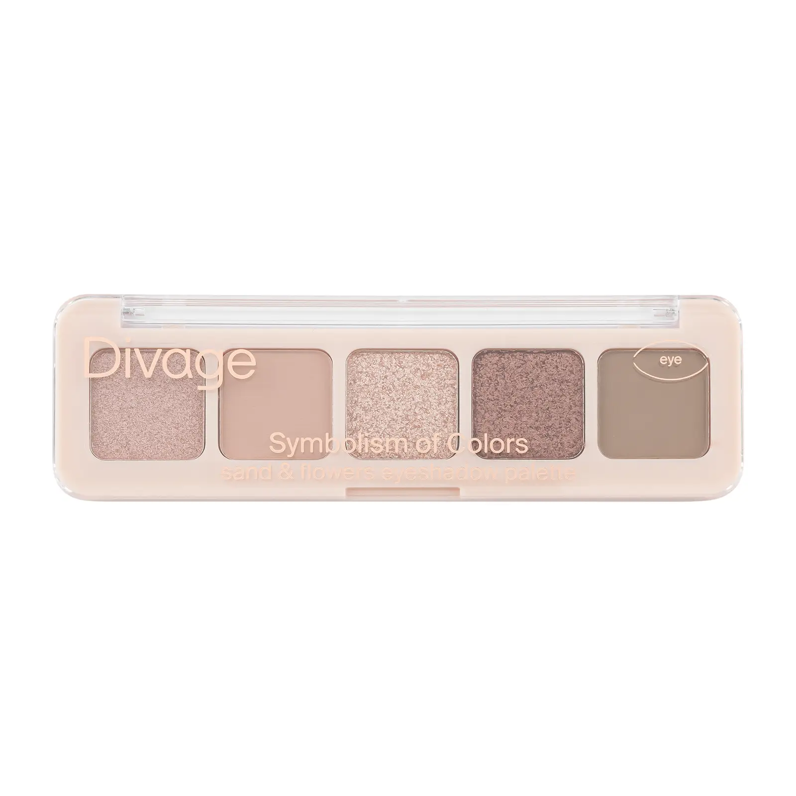 Палетка теней для век Divage Colors Sand&Flowers
