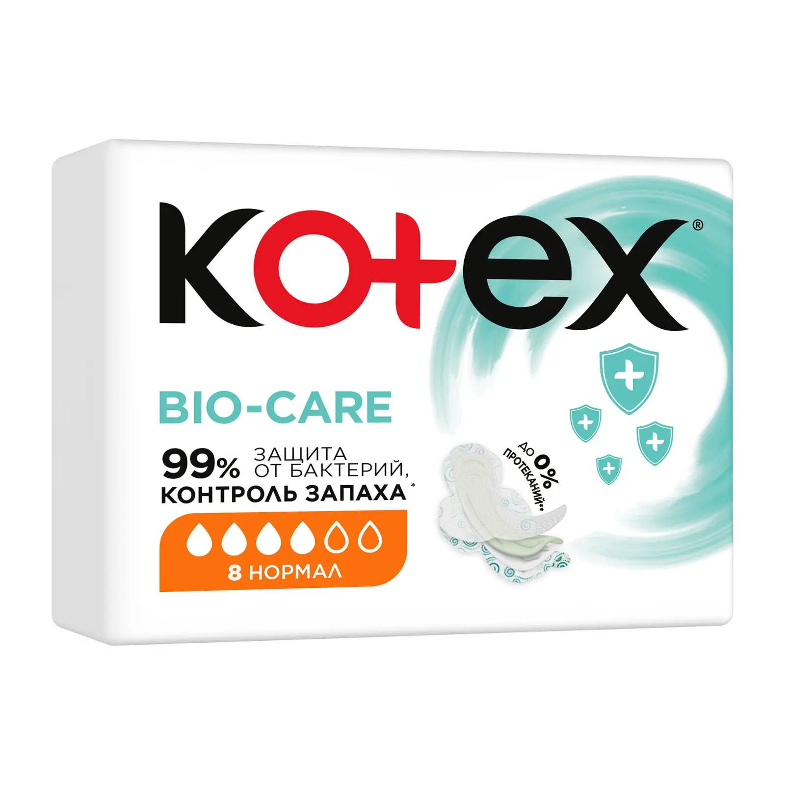 Прокладки Kotex Bio-Care Нормал 8шт