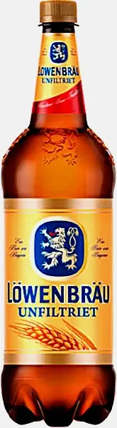 Изображение товара Пиво Lowenbrau светлое нефильтрованное 4.9% 1.3л Россия