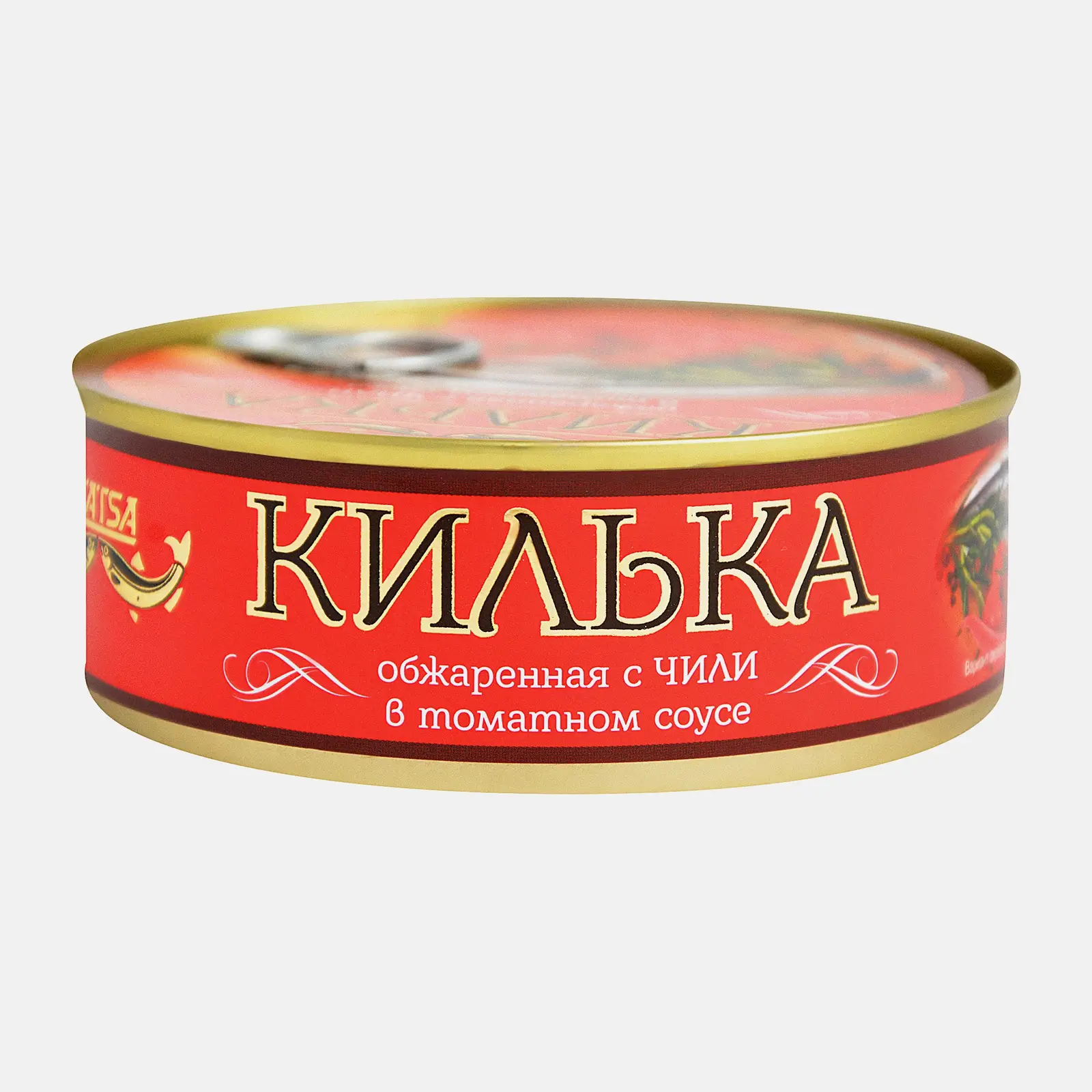 Изображение товара Килька Laatsa обжаренная с чили в томатном соусе 240г