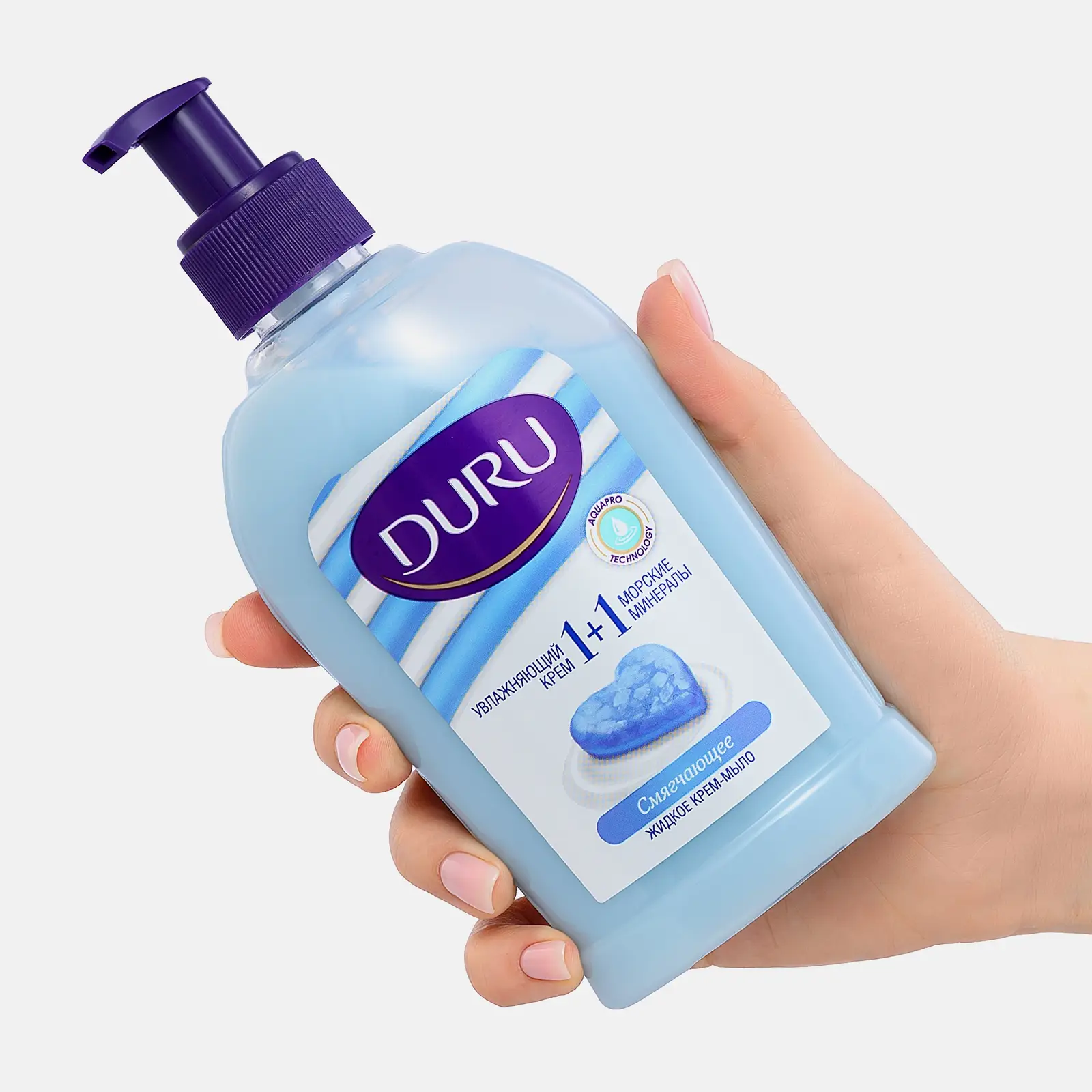 Мыло жидкое Duru 1 + 1 Морские минералы 300мл