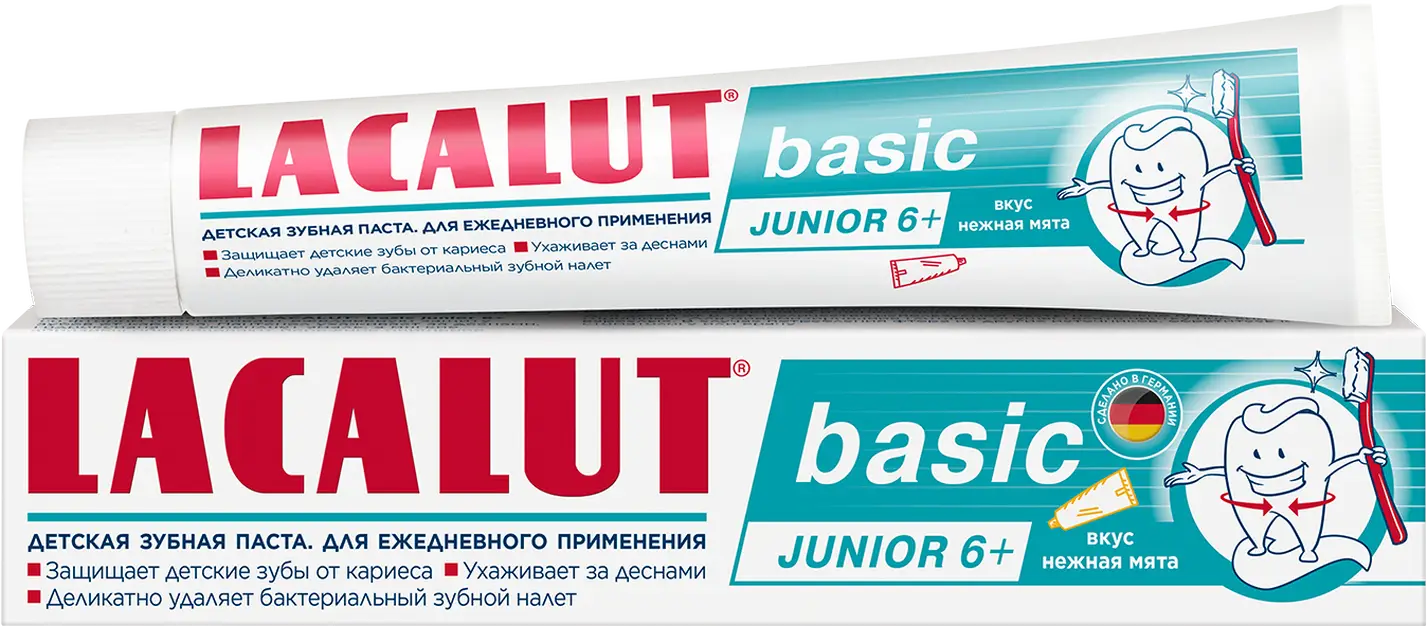 Зубная паста Lacalut Basic Junior 6+ 60г