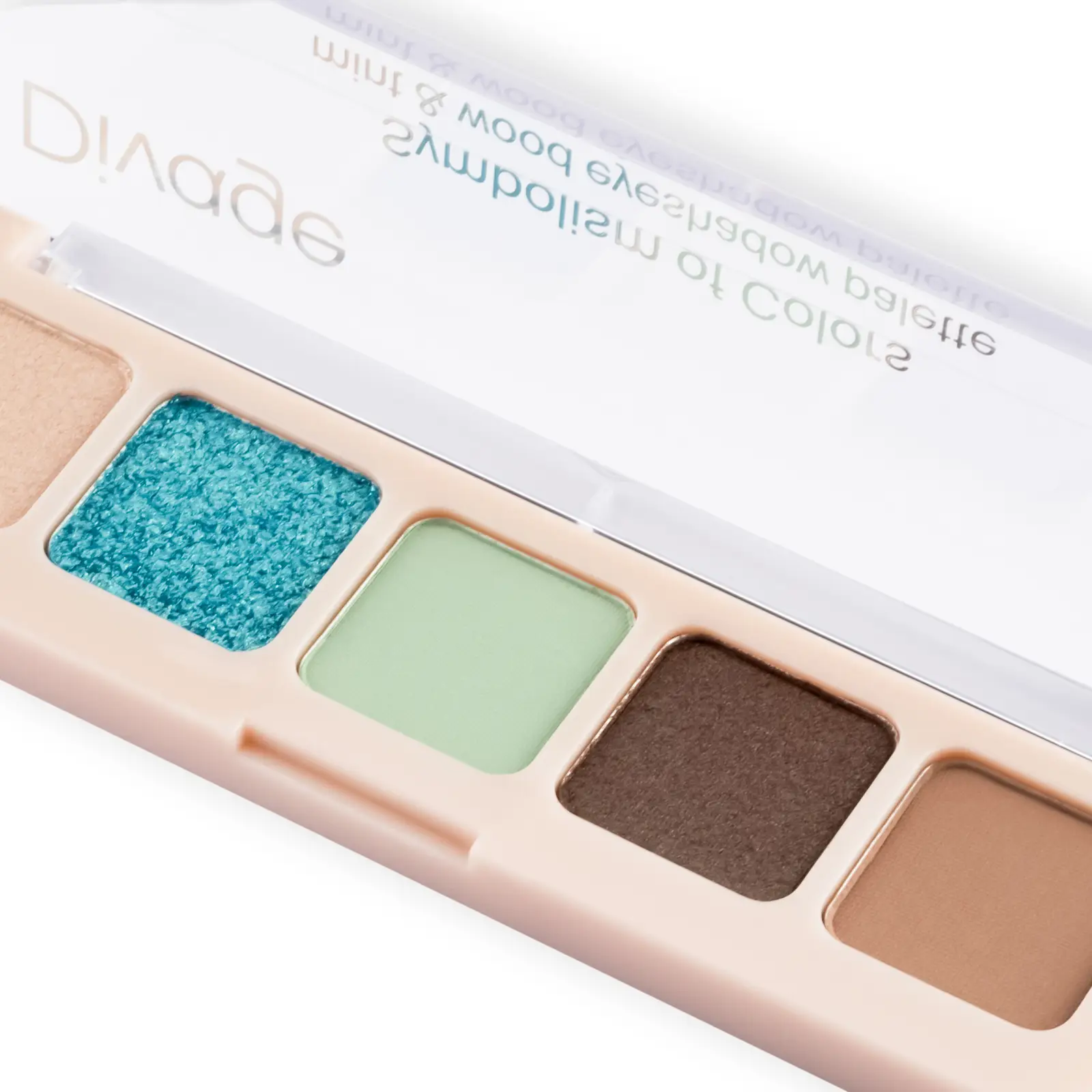 Палетка теней для век Divage Colors Mint&Wood