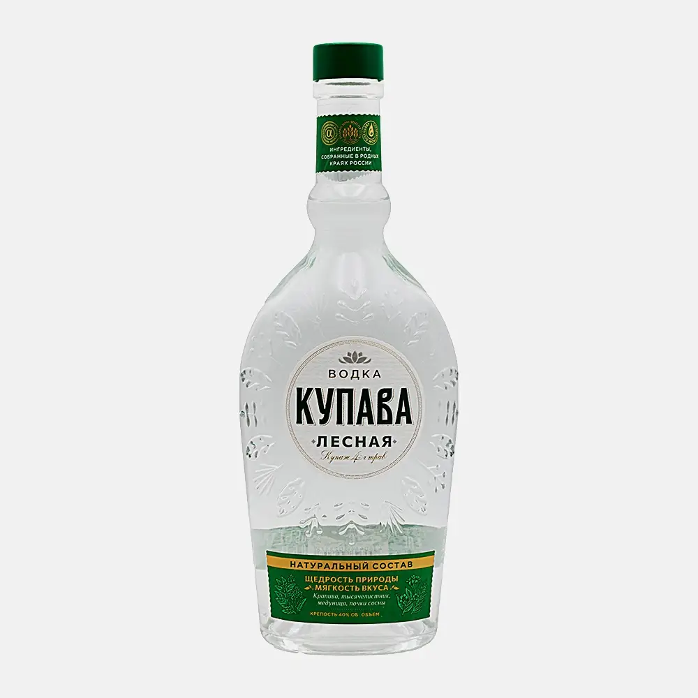 Водка Купава Лесная 40% 500мл