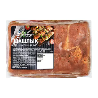 Изображение товара Шашлык из свинины М Свежесть