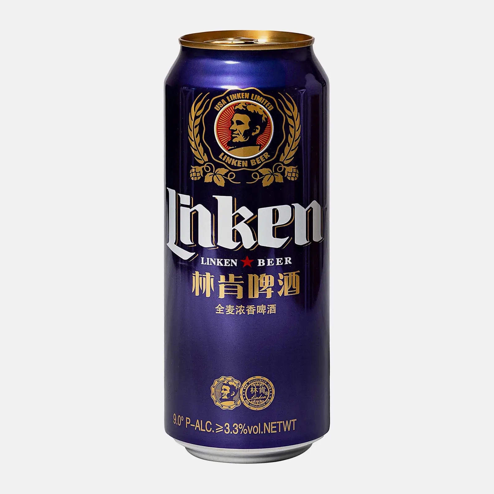 Светлое пиво фильтрованное Linken Beer 3.3% 500мл Светлое пиво фильтрованное Linken Beer 3.3% 500мл