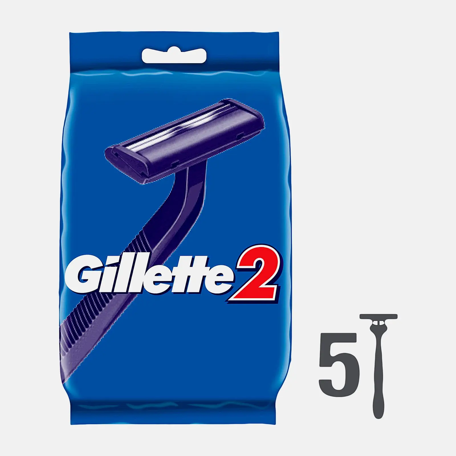 Станки Gillette 2 одноразовые 5шт