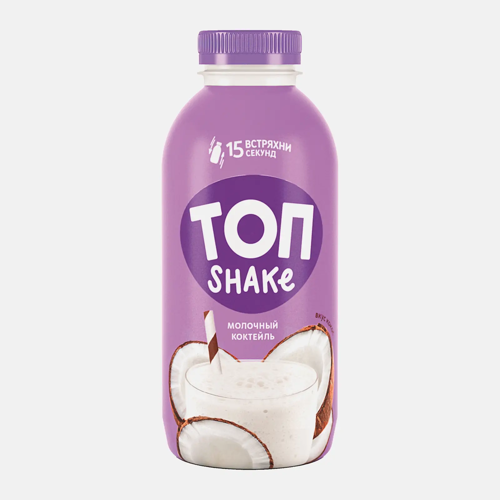 Молочный коктейль Кокос Топ Shake 2% 450г