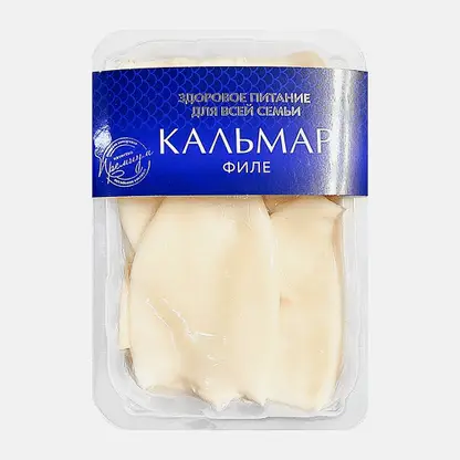Кальмар Шифудо командорский филе свежемороженый 500г