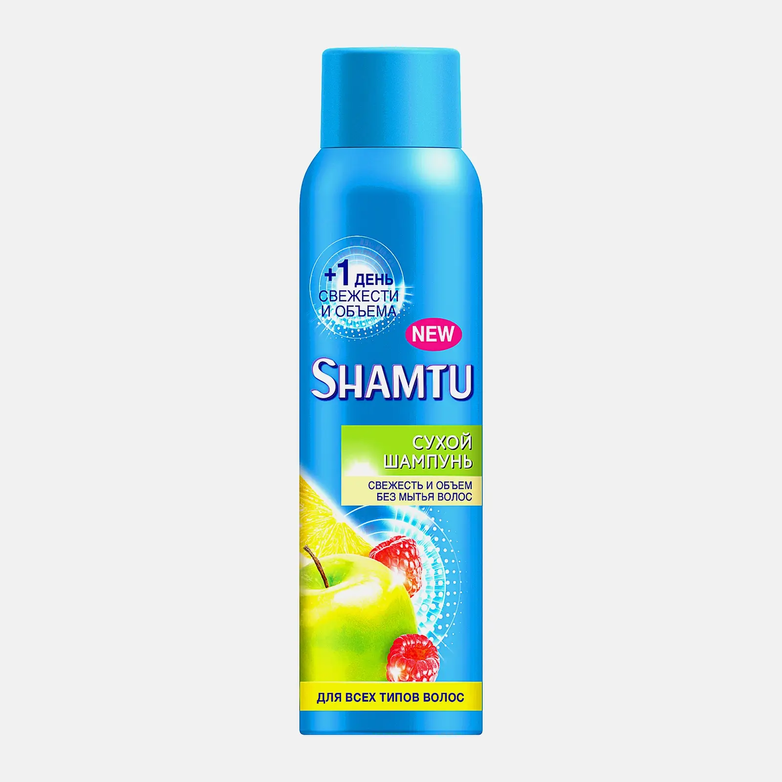 Сухой шампунь для волос Shamtu Объем и свежесть для жирной кожи головы 150мл