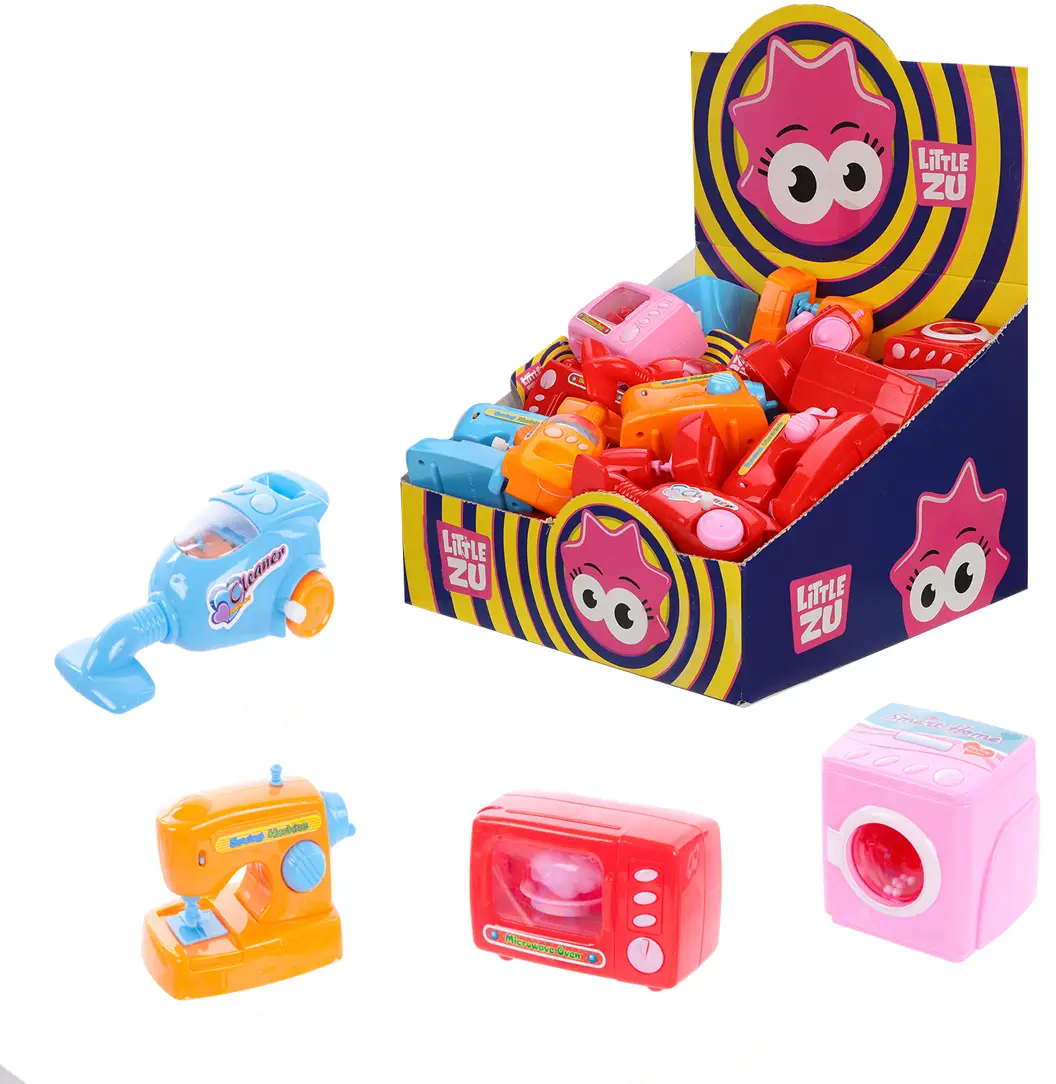 Игрушки Little Zu бытовая техника с заводным механизмом 7*6*4.5см 44г